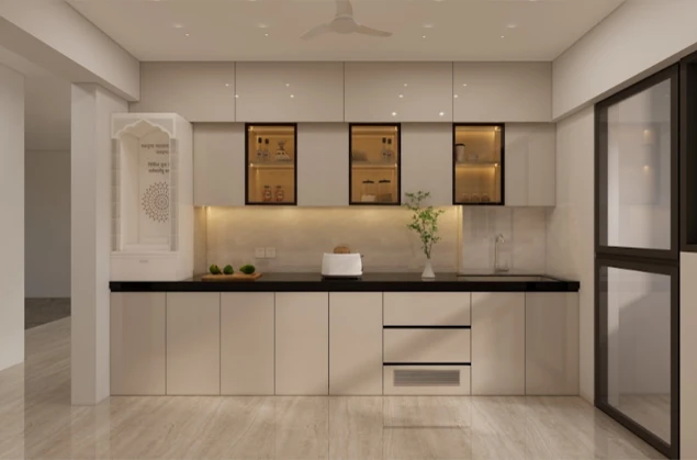 Island modular kitchen