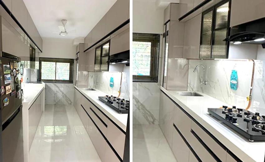 Urban Chic Studio Kitchen